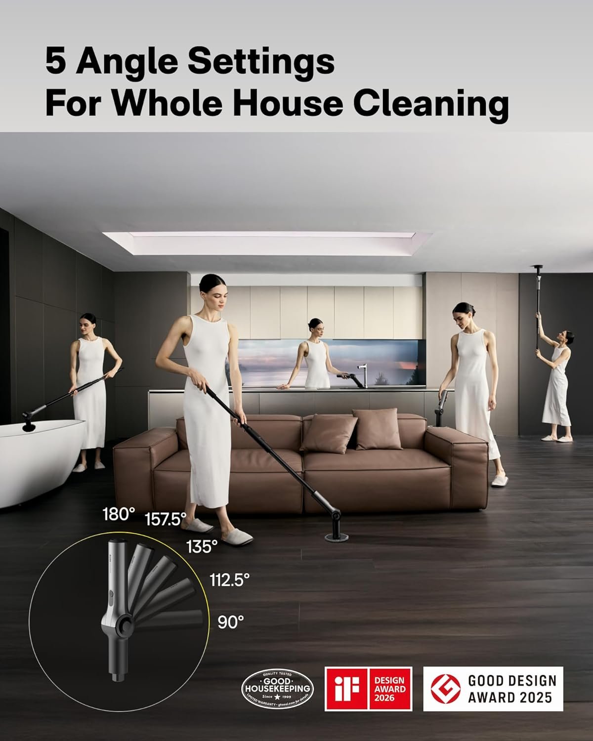 HOTO Flexi™ Cordless Spin Scrubber - Image 4